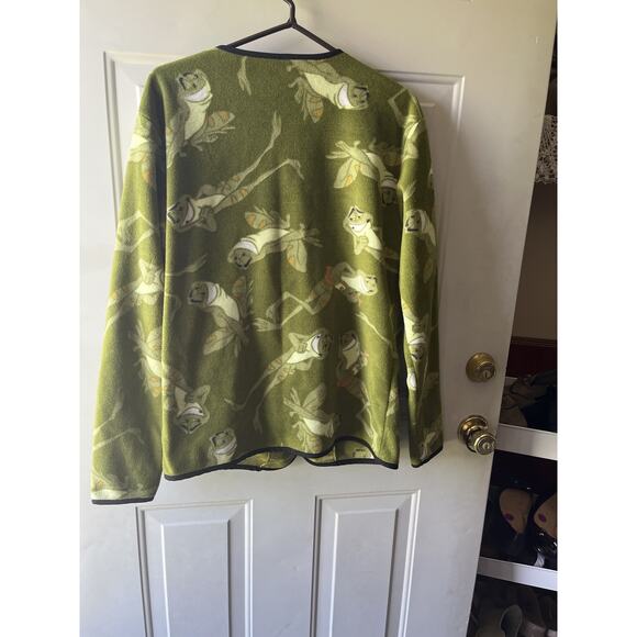 Disney Princess & the Frog Prince Naveen Frog Fleece Full Zip Jacket - Picture 4 of 4